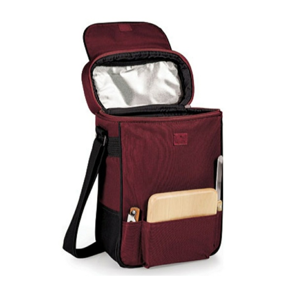 Duet Wine & Cheese Tote insulated cooler bag - Picture 3 of 3